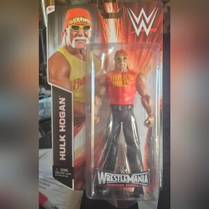WWE Hulk Hogan Figure Wrestlemania Heritage Series 2014 Collectable With Case 🔥